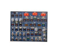 Flight Simulator Panel OVHD OVERHEAD Panel - Backlit+Metal Housing+Tactile Switches Edition for MSFS 2020/2024 Compatible with FENIX A32X, FBW A32X & iniA32X - Windows Flight Sim Home Cockpit