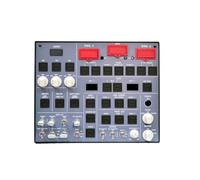 Flight Simulator Panel OVHD OVERHEAD Panel - Backlit+Metal Housing+Tactile Switches Edition for MSFS 2020/2024 Compatible with FENIX A32X, FBW A32X & iniA32X - Windows Flight Sim Home Cockpit