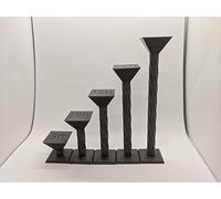 Flight Stands for 1:56 Units | 28mm 1/56 Scale Miniature | RPG Tabletop Figure Landscape Modelling Wargaming Fantasy Diorama Wargames Model Scenery Terrain Scatter Roleplaying 3d Printed Paintable