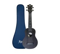 Flight, Travel Series Soprano Ukulele, Black (TUS-35 BK)