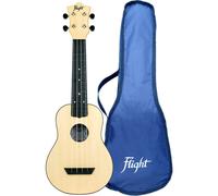 Flight Travel Series TUS35 Natural Soprano Ukulele with Gig Bag