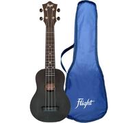 Flight TUS35 Black ABS Travel Ukulele