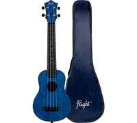 Flight Travel Series TUSL35 Dark Blue Concert Scale Soprano Ukulele with Gig Bag