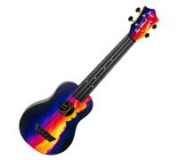 Flight TUSL Elise Ecklund Travel Long Neck Soprano Ukulele Sunset