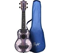 Flight Ukeleles TU40 ABS Soprano Travel Ukulele - Mandala