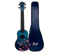 Flight Ukuleles - TUSL32 Long Neck ABS Travel Ukulele - Sakura
