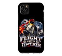Flight Was Never An Option Commando Penguin Soldier Dad Joke Case for iPhone 11 Pro Max