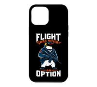 Flight Was Never An Option Commando Penguin Soldier Dad Joke Case for iPhone 12 Pro Max