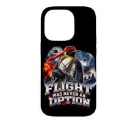 Flight Was Never An Option Commando Penguin Soldier Dad Joke Case for iPhone 14 Pro