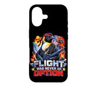 Flight Was Never An Option Commando Penguin Soldier Dad Joke Case for iPhone 17