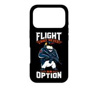 Flight Was Never An Option Commando Penguin Soldier Dad Joke Case for iPhone 17 Pro