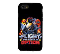 Flight Was Never An Option Commando Penguin Soldier Dad Joke Case for iPhone SE (2020) / 7/8