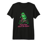 Flight was Never an Option Penguin Knife Bike Ride Premium T-Shirt