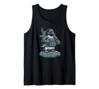 Flight was Never an Option Penguin Men Women Funny Tank Top