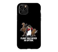 Flightless Birds Fighting Ostrich Penguin Kiwi Funny Case for iPhone 11 Pro