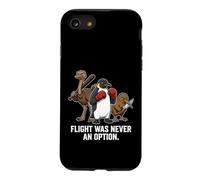 Flightless Birds Fighting Ostrich Penguin Kiwi Funny Case for iPhone SE (2020) / 7/8