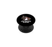 Flightless Birds Fighting Ostrich Penguin Kiwi Funny PopSockets Adhesive PopGrip