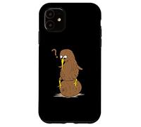 flightless Kiwi Bird and Kiwi Fruit from New Zealand Animal Case for iPhone 11