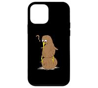 flightless Kiwi Bird and Kiwi Fruit from New Zealand Animal Case for iPhone 12 mini