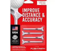 FLIGHTPATH Premium Golf Tees White 4 Tees X 2.75” Standard