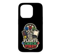 FLIGHTS CHECK FIRST Darts Kit Case for iPhone 15 Pro