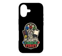 FLIGHTS CHECK FIRST Darts Kit Case for iPhone 17
