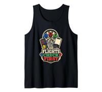 Flights Check First Darts Kit Tank Top