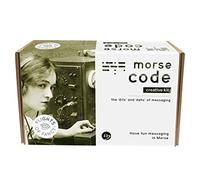 Flights of Fancy 85807 Morse Code Creative Kit, Brown, White