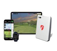 FlightScope Mevo Gen2 Portable Golf Launch Monitor and Simulator with 18 Swing Data Parameters, Front Facing Camera, 8 E6 Simulation Courses with GPS Overview and Shot Tracer | Indoor and Outdoor