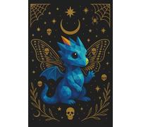 Flighty Tombs Dragon || Lined Notebook, 6x9, 120 Pages: A moody yet mesmerizing place for your late-night thoughts, creative sparks, and shadowy ideas ... for journaling, writing, or daily musings.