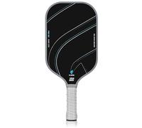 Fligon Pickleball Paddles Carbon Fiber T700 Surface USAPA Approved Pickleball Paddle Enhanced Grip & Spin Featuring 16MM Polypropylene Honeycomb Core Perfect for Beginner and Advanced Players（Grey）