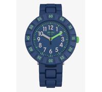 Flik Flak Girls Blue Kids FCSP086 Solo Plastic Quartz Watch