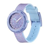 Flik Flak Childrens Shine Bright Lilaxus Watch FCSP102