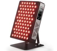 FliKEZE Red Light Panel for Body Face, 78 LED Lamp for Home Office Gym | Near Infrared Light Device 660nm & 850nm with Dual Chip, 3 Modes, Dimmable, Timer - for Deep & Superficial Tissues