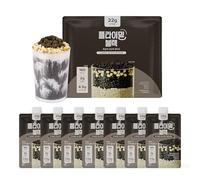 Flimeal Black Sesame Protein Shake, With Crunchy Protein Balls, Protein Smoothie Powder - 22g Protein, Low Sugar, Keto-Friendly Meal Replacement Shake, 1.59oz, 7packs, 7 Servings (7 Packs X 1.59 oz)