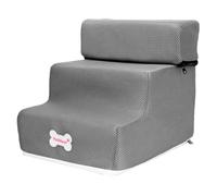 Flimikun Small Dog & Cat 3-Step Removable Non-Slip Pet Stair
