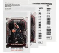 Flinduy Card Centering Grading Tool, Includes Two Sets of Sports Trading Cards Measuring Tools, Sports Cards Grading Kit