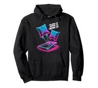 Fling It, Wing It, Win It Cornhole Fun Pullover Hoodie