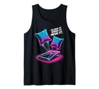 Fling It, Wing It, Win It Cornhole Fun Tank Top