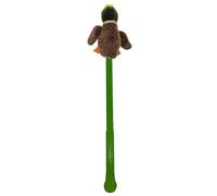 Flingerz Furry Duck on a Stick Dog Toy