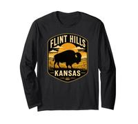 Flint Hills Kansas Long Sleeve T-Shirt