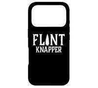 Flint Knapping Stone Tools Primitive Craft Arrowhead Hunting Case for iPhone 17 Pro