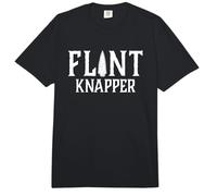 Flint Knapping Stone Tools Primitive Craft Arrowhead Hunting Comfort Colors Adult Heavyweight T-Shirt