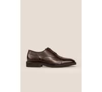 Flint Leather Oxford Lace Up Oswin Hyde Brown 8