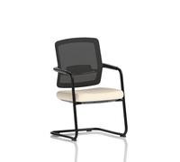 Flint Mesh Back Cantilever Chair Bespoke Colour Seat Quest Salt