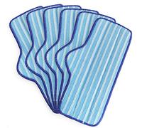 Flintar 6 Packs of Premium Microfiber Pads, Compatible with Dupray Neat Steam Cleaner, Durable, Reusable and Machine Washable