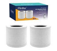 Flintar Core Mini Replacement Filter, Compatible with LEVOIT Core Mini Air Purifier, 3-in-1 H13 Grade True HEPA and High-Efficiency Activated Carbon Filter, Core Mini-RF, 2-Pack