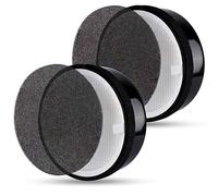 Flintar High Efficiency 3-in-1 True HEPA Filter Replacement Compatible with Levoit LV-H132 Air Purifier Removes Odors & Captures 99.7% of Allergens Compares to Levoit Part # LV-H132-RF (2 - Pack)