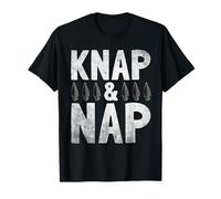 Flintknapping Gear Flintknapper Tools Flint Collecting T-Shirt