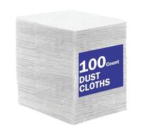 Flintronic 100 Count Dry Sweeping Cloths Pads, Floor Dust Remove Pads, Duster Refills Mop Pad for Floor Cleaning Mopping